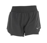 Mizuno Women's 2in1 4.5 Short - Black - Size L