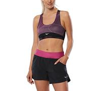 Mizuno Women's Alpha Graphic Bra Running, Grape Wine, S