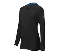 Mizuno Women's Comp Training Top, black, LARGE (L)