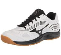 Mizuno Women's Cyclone Speed 3 Volleyball Shoe, White/Black, 8.5 UK