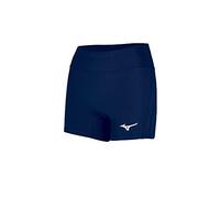 Mizuno Women's Elevated 4" Inseam Volleyball Short, Navy, Medium