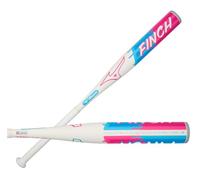 Mizuno Womens Finch Fastpitch Softball Bat (-13), Blue-White, 31 Inches