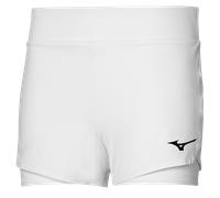 Mizuno Womens Flex Gym Shorts - White