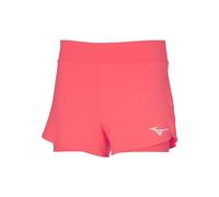 Mizuno Women's Flex Short, Neon Flame, XS