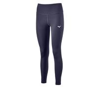 Mizuno Women's Full Length Victory Team Volleyball Tight Compression Pants, Navy, M