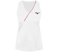 Mizuno Women's Graphic Logo Sleeveless White Printed Tank Top | Size: Medium Mizuno White M
