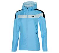 Mizuno Womens Hooded Training Jacket - Blue RRP £70
