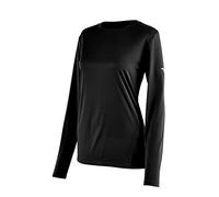 Mizuno Women's Nxt Long Sleeve Tee T-Shirt, Black, Medium