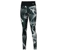 Mizuno Womens Printed Black and white Gym Leggings RRP £50