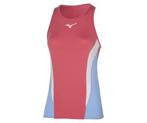 Mizuno Women's Printed Tank Tennis, Tea Rose, XS
