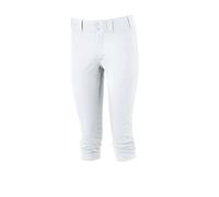 Mizuno Women's Prospect Softball Pant, White, X-Large