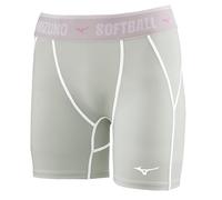 Mizuno Women's Rb Speed Comp Slider Slide Shorts, Gray, XXS