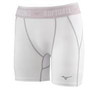 Mizuno Women's Rb Speed Comp Slider Sliding Shorts, White, M