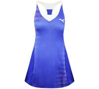 Mizuno Women's Round Neck Sleeveless Printed Blue Tennis Dress | Size: Small Mizuno Blue S