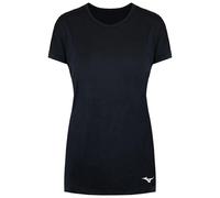 Mizuno Women's Short Sleeve Round Neck Black Training Alpha Vent T-Shirt | Size: Medium Mizuno Black M