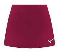 Mizuno Women's Stretch Waist Graphic Logo Burgundy Flex Skort in Purple | Size: Large Mizuno Purple L