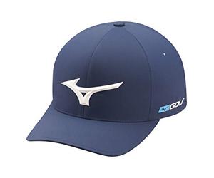 Mizuno Women's Tour Delta Fitted Hat, Navy, X-Large