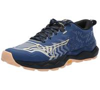 Mizuno Women's Wave Daichi 8 Running Shoe, Estate Blue-Flax, 5 UK