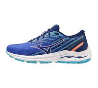 Mizuno Women's Wave EQUATE 7 Running, Dblue/White/NeonFlame, 5.5 UK