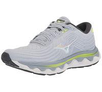 Mizuno Women's Wave Horizon 6 Sneaker, Heather/White, 8 UK