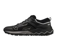 Mizuno Women's Wave Ibuki 4 GTX Trail Running Shoe, Black/Silver/Quiet Shade, 6 UK
