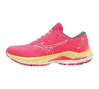 Mizuno Women's Wave Inspire 19 running, H Vpink Swhite Luminous, 5 UK
