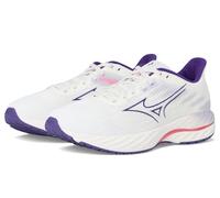 Mizuno Women's Wave Inspire 21 Running Shoe, White-Vintage Indigo, 5.5 UK