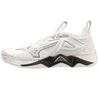 Mizuno Women's Wave Momentum 3 Volleyball Shoes, White/Black, 10