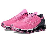 Mizuno Women's Wave Prophecy 12 Running Shoe, Sakura Glow/Ombre Blue, 10.5