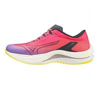 Mizuno Wave Rebellion Flash Womens Running Shoes Pink Lightweight Run Trainers