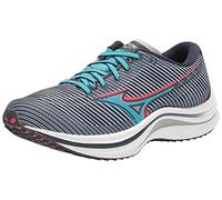Mizuno Women's Wave Rebellion Running Shoe, India Ink-Scuba Blue, 5.5 UK
