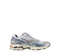 Mizuno Womens Wave Rider 10 Sport Trainer White / Vintage Khaki / Reef Waters