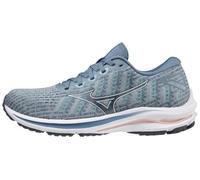 Mizuno Women's Wave Rider 25 Running Shoe, Waveknit-Quarry/Vapors Grey, 5 UK