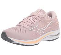 Mizuno Women's Wave Rider 25 Sneaker, Pale Lilac/White, 4.5 UK