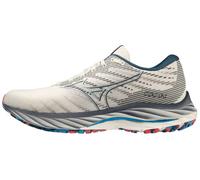 Mizuno Wave Rider 26 Womens Running Shoes White Cushioned Comfort Run Trainers