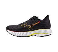 Mizuno Women's Wave Rider 28 Running Shoe, Black-Evening Primrose, 8.5