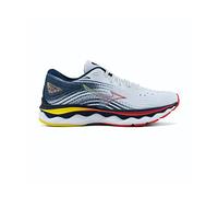 Mizuno Women's Wave Sky 6 Trail Running Shoes, White Hibiscus Buttercup, 6.5 UK