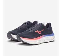 Mizuno Wave Sky 9 Womens Running Shoes Grey Cushioned Carbon Comfort Trainers