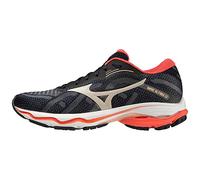 Mizuno Women's Wave Ultima 13 Sneaker, Nightsky Wchime Hotcoral, 6.5 UK