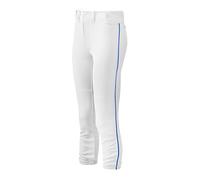 Mizuno Women's Women's Mizuno Women s Belted Piped Pant M White Royal, White-royal, M UK