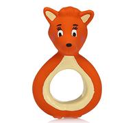 Mizzie the Kangaroo | Baby Teething Ring | Natural Rubber Travel Baby Toy | 0-3 Years | Aid Children's Sensory Development | Soothes Sore Gums Whilst Having Fun!