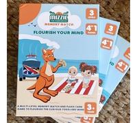 Mizzie the Kangaroo Mizzie Memory Match Cards