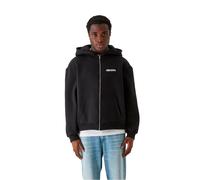 Oversized zip-up hoodie MJ Gonzales Burning Wings Noir M