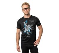 Mj Gonzales Saint Heavy Oversizes Short Sleeve T-shirt Black M Men