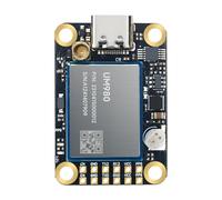 MJ GPS RTK Module, Centimeter-Level high-Precision Tracker, All-Constellation(GPS/BDS/GLONASS/Galileo/QZSS) GNSS Receiver, Real-time Positioning of Vehicles and GPS surveys (MJRTK-UM980)