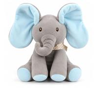 MJ HOME P Boo Elephant Teddy Soft Peekaboo Toy (Blue)
