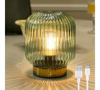 MJ PREMIER Rechargeable Table Lamp, Cordless Lamp with Dimmable Brightness