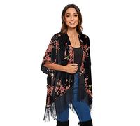 MJ SERECA Women's Short Velvet Kimono