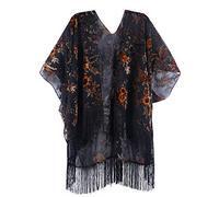 MJ SERECA Women's Short Velvet Kimono