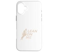 MJ-theme lean on me Case for iPhone 16 Plus